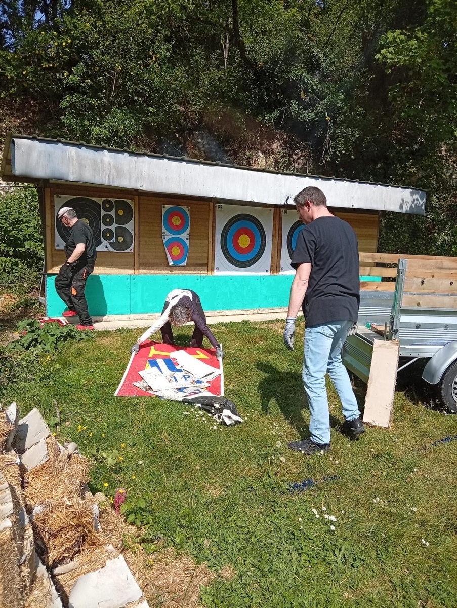 Travaux au terrain - phase 2