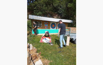Travaux au terrain - phase 2